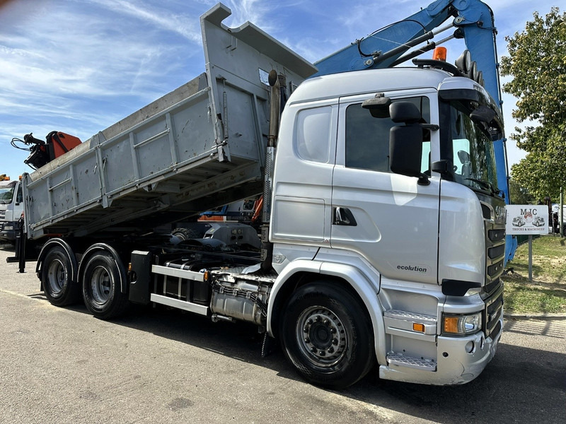 Scania R520 6x4 PRITSCHE + KRAN PALFINGER PK 15002 A - *ZSM + KIPPER* - RETARDER - *FULL AIR* - EUR 6 - BE TRUCK - Planbil, Kranbil: bilde 5 Scania R520 6x4 PRITSCHE + KRAN PALFINGER PK 15002 A - *ZSM + KIPPER* - RETARDER - *FULL AIR* - EUR 6 - BE TRUCK - Planbil, Kranbil: bilde 5