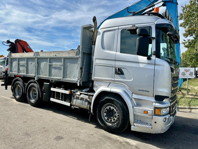 Scania R520 6x4 PRITSCHE + KRAN PALFINGER PK 15002 A - *ZSM + KIPPER* - RETARDER - *FULL AIR* - EUR 6 - BE TRUCK - Planbil, Kranbil: bilde 4 Scania R520 6x4 PRITSCHE + KRAN PALFINGER PK 15002 A - *ZSM + KIPPER* - RETARDER - *FULL AIR* - EUR 6 - BE TRUCK - Planbil, Kranbil: bilde 4