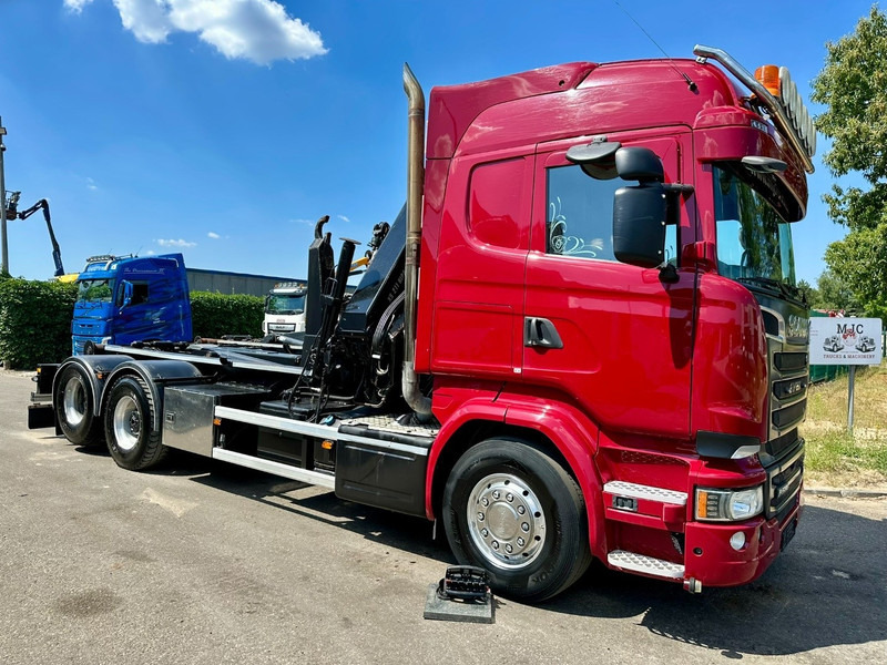Scania R580 6X2 V8 HOOKLIFT + CRANE HIAB 211 E-4 HIPRO - ROTATOR - RETARDER - ALCOA ALU - RADIO - NL TRUCK - Krokbil, Kranbil: bilde 2 Scania R580 6X2 V8 HOOKLIFT + CRANE HIAB 211 E-4 HIPRO - ROTATOR - RETARDER - ALCOA ALU - RADIO - NL TRUCK - Krokbil, Kranbil: bilde 2
