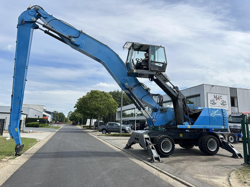 Terex FUCHS MHL 360 OVERSLAGKRAAN / MATERIAL HANDLER / UMSCHLAGBAGGER - TOP ZUSTAND - Hjulgraver: bilde 4 Terex FUCHS MHL 360 OVERSLAGKRAAN / MATERIAL HANDLER / UMSCHLAGBAGGER - TOP ZUSTAND - Hjulgraver: bilde 4