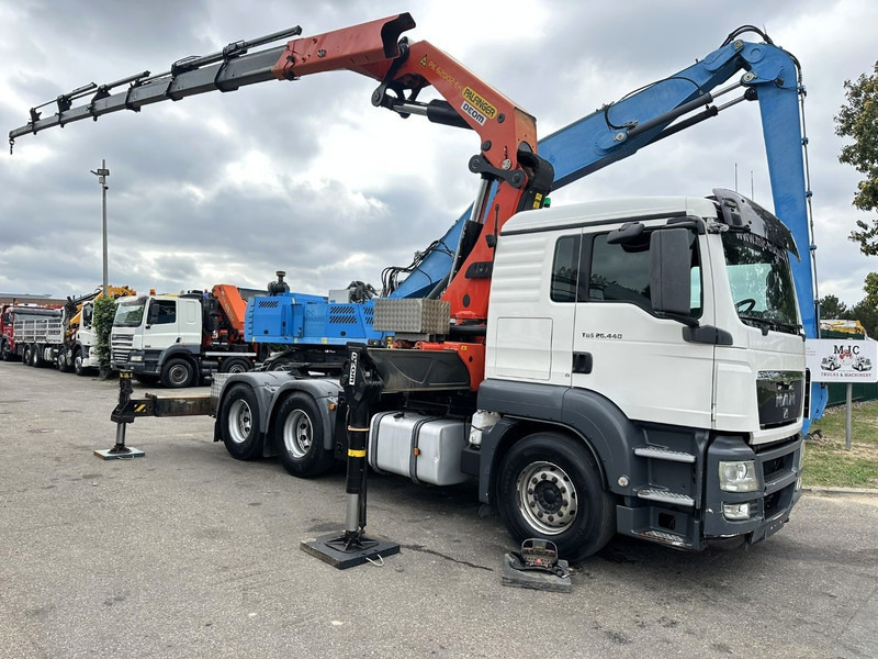 MAN TGS 26.440 6X4 SZM + (22m) KRAN PALFINGER PK62002 E 6x H + 1ME - RETARDER - EURO 5 - BE TRUCK - Trekkvogn: bilde 2 MAN TGS 26.440 6X4 SZM + (22m) KRAN PALFINGER PK62002 E 6x H + 1ME - RETARDER - EURO 5 - BE TRUCK - Trekkvogn: bilde 2