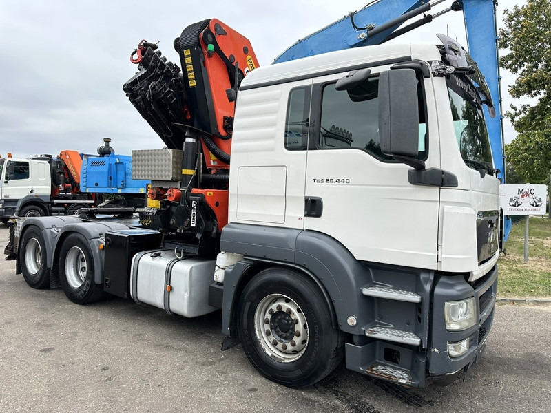 MAN TGS 26.440 6X4 SZM + (22m) KRAN PALFINGER PK62002 E 6x H + 1ME - RETARDER - EURO 5 - BE TRUCK - Trekkvogn: bilde 1 MAN TGS 26.440 6X4 SZM + (22m) KRAN PALFINGER PK62002 E 6x H + 1ME - RETARDER - EURO 5 - BE TRUCK - Trekkvogn: bilde 1