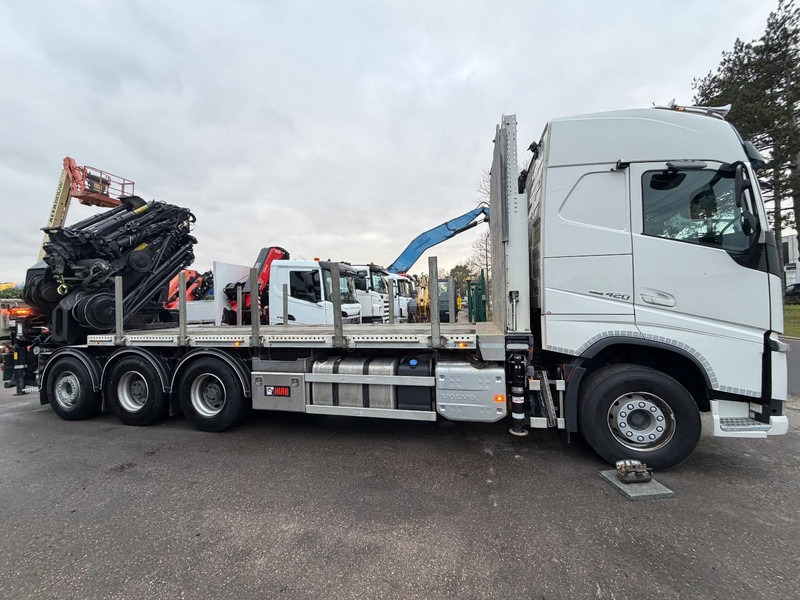 Volvo FH 420 8x4 TRIDEM + (31m!) CRANE HIAB 858 E-7 + JIB X-5 + WINCH - 114.000km - BE TRUCK - Kranbil: bilde 5 Volvo FH 420 8x4 TRIDEM + (31m!) CRANE HIAB 858 E-7 + JIB X-5 + WINCH - 114.000km - BE TRUCK - Kranbil: bilde 5