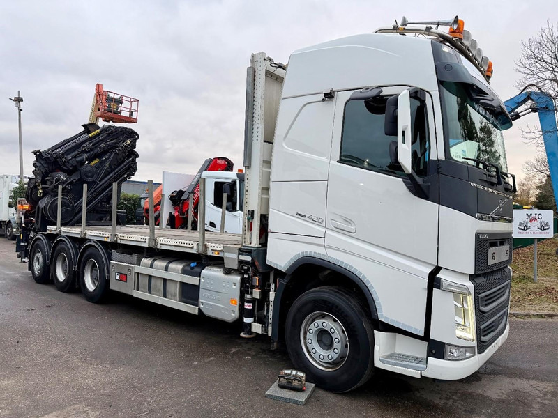 Volvo FH 420 8x4 TRIDEM + (31m!) CRANE HIAB 858 E-7 + JIB X-5 + WINCH - 114.000km - BE TRUCK - Kranbil: bilde 4 Volvo FH 420 8x4 TRIDEM + (31m!) CRANE HIAB 858 E-7 + JIB X-5 + WINCH - 114.000km - BE TRUCK - Kranbil: bilde 4