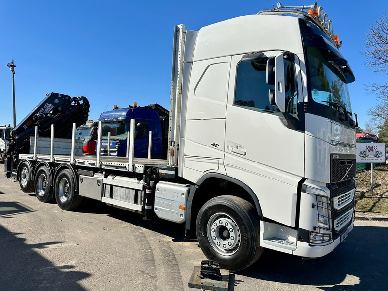 Volvo FH 420 8x4 TRIDEM + KRAAN HIAB 408 E-8 HIPRO + WINCH - 63.000km ONLY - CREWCAB 4 SEATER - PLATFORM 7m - TOP CONDITION - Kranbil: bilde 2 Volvo FH 420 8x4 TRIDEM + KRAAN HIAB 408 E-8 HIPRO + WINCH - 63.000km ONLY - CREWCAB 4 SEATER - PLATFORM 7m - TOP CONDITION - Kranbil: bilde 2