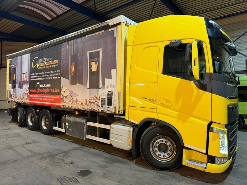 Volvo FH 460 8x4 TRIDEM CURTAINSIDE BOX 8m50 / BDF / SILO COMPRESSOR - *FULL AIR* - EURO 6 - LIFT + STEERING AXLE - BE TRUCK - Kapellbil: bilde 3 Volvo FH 460 8x4 TRIDEM CURTAINSIDE BOX 8m50 / BDF / SILO COMPRESSOR - *FULL AIR* - EURO 6 - LIFT + STEERING AXLE - BE TRUCK - Kapellbil: bilde 3