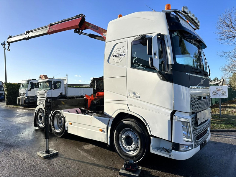 Volvo FH 500 6X2 + CRANE PALFINGER PK16502 (2008) - EURO 6 - 473.357 KM - I-SHIFT - FRIGO - BE TRUCK - Kranbil: bilde 1 Volvo FH 500 6X2 + CRANE PALFINGER PK16502 (2008) - EURO 6 - 473.357 KM - I-SHIFT - FRIGO - BE TRUCK - Kranbil: bilde 1