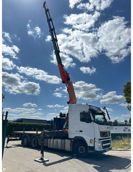 Volvo FH 500 6X2 + CRANE PALFINGER PK50002 E 6x - RETARDER - PLATFORM 6m20 - TWISTLOCKS 20' - 561.000km - EURO 5 - Kranbil: bilde 4 Volvo FH 500 6X2 + CRANE PALFINGER PK50002 E 6x - RETARDER - PLATFORM 6m20 - TWISTLOCKS 20' - 561.000km - EURO 5 - Kranbil: bilde 4