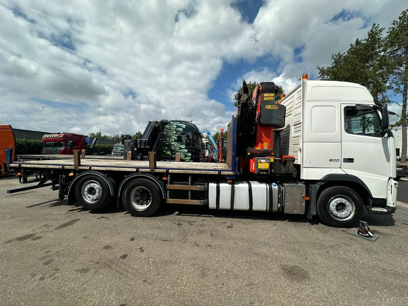 Volvo FH 500 6X2 PRITSCHE + KRAN PALFINGER PK50002 E 6x - RETARDER - PLATFORM 6m20 - TWISTLOCKS 20' - 561.000km - EURO 5 - Planbil, Kranbil: bilde 5 Volvo FH 500 6X2 PRITSCHE + KRAN PALFINGER PK50002 E 6x - RETARDER - PLATFORM 6m20 - TWISTLOCKS 20' - 561.000km - EURO 5 - Planbil, Kranbil: bilde 5