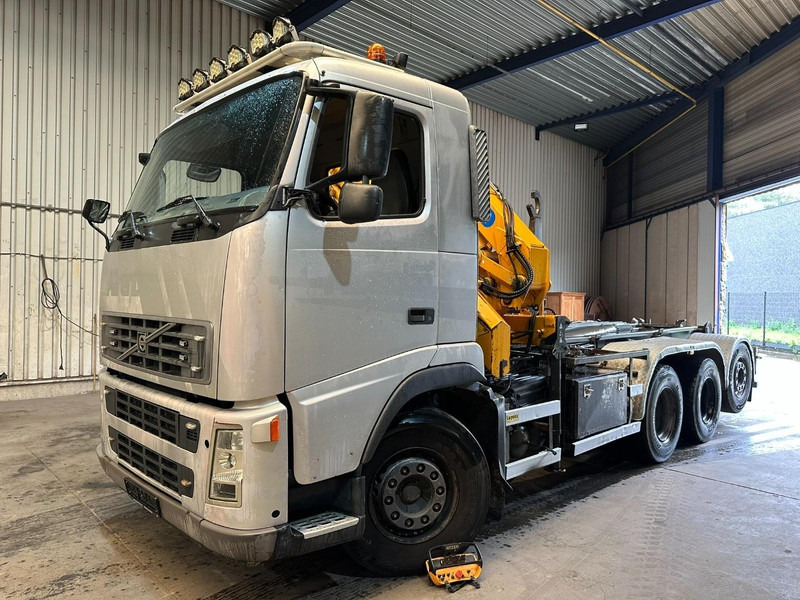Volvo FH12-420 8x4 HOOKLIFT AJK + CRANE EFFER 250 - 3S - RADIO - TRIDEM LIFT + STEERING AXLE - I SHIFT - BE TRUCK - Krokbil, Kranbil: bilde 1 Volvo FH12-420 8x4 HOOKLIFT AJK + CRANE EFFER 250 - 3S - RADIO - TRIDEM LIFT + STEERING AXLE - I SHIFT - BE TRUCK - Krokbil, Kranbil: bilde 1
