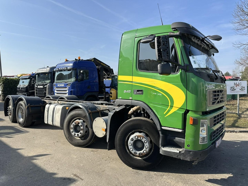 Volvo FM 340 8x2 CHASSIS (7m35) - LIFT+STEERING AXLE - MANUAL GEARBOX - EURO 3 - TÜV 05/2025 - BE TRUCK - Chassis lastebil: bilde 1 Volvo FM 340 8x2 CHASSIS (7m35) - LIFT+STEERING AXLE - MANUAL GEARBOX - EURO 3 - TÜV 05/2025 - BE TRUCK - Chassis lastebil: bilde 1