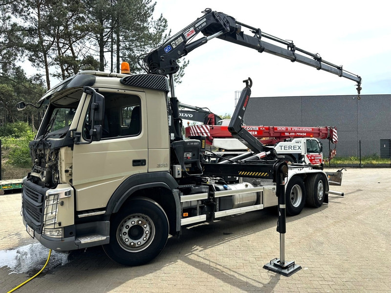 Volvo FM 370 6x2 HOOKLIFT 21T + CRANE HIAB 144 E-4 HIDUO - ENGINE / GEARBOX OK - CHASSIS OK - RUNNING + DRIVING - BE TRUCK - Krokbil, Kranbil: bilde 2 Volvo FM 370 6x2 HOOKLIFT 21T + CRANE HIAB 144 E-4 HIDUO - ENGINE / GEARBOX OK - CHASSIS OK - RUNNING + DRIVING - BE TRUCK - Krokbil, Kranbil: bilde 2