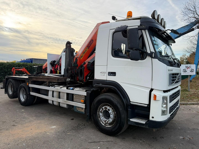 Volvo FM 400 6x2 HOOKLIFT + CRANE PALFINGER PK 15500 B (2x) - 5/6 F - MANUAL - EURO 4 - BE TRUCK - Krokbil, Kranbil: bilde 3 Volvo FM 400 6x2 HOOKLIFT + CRANE PALFINGER PK 15500 B (2x) - 5/6 F - MANUAL - EURO 4 - BE TRUCK - Krokbil, Kranbil: bilde 3