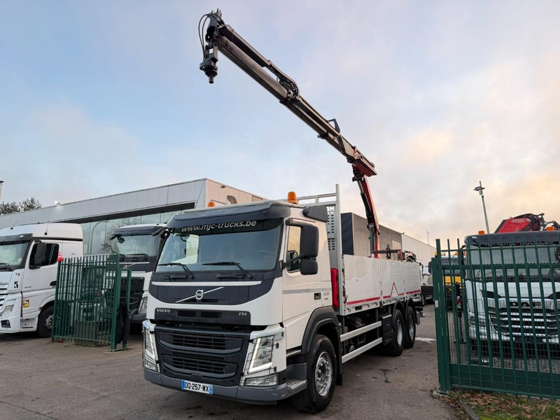 Volvo FM 420 6x4 BAUSTOFF + KRAN PALFINGER PK18502 SH B (3x) - ROTATOR - 5/6 F - TÜV 05/2026 - CG FR - PLATFORM 6m50 - I-Shift - 325.000km - STEEL SPRING / HUB REDUCTI - Planbil, Kranbil: bilde 4 Volvo FM 420 6x4 BAUSTOFF + KRAN PALFINGER PK18502 SH B (3x) - ROTATOR - 5/6 F - TÜV 05/2026 - CG FR - PLATFORM 6m50 - I-Shift - 325.000km - STEEL SPRING / HUB REDUCTI - Planbil, Kranbil: bilde 4
