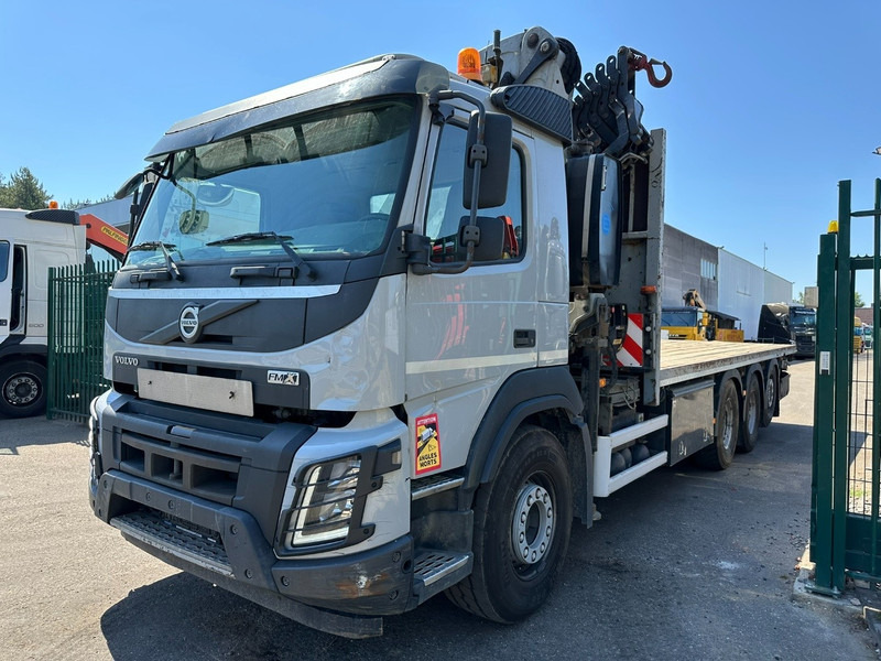 Volvo FMX 330 8x4 TRIDEM + CRANE EFFER 265 / 6S - PLATFORM 7m50 - EURO 6 - RADIO - *473.000km* - TÜV 05/2026 - BE TRUCK - Kranbil: bilde 3 Volvo FMX 330 8x4 TRIDEM + CRANE EFFER 265 / 6S - PLATFORM 7m50 - EURO 6 - RADIO - *473.000km* - TÜV 05/2026 - BE TRUCK - Kranbil: bilde 3