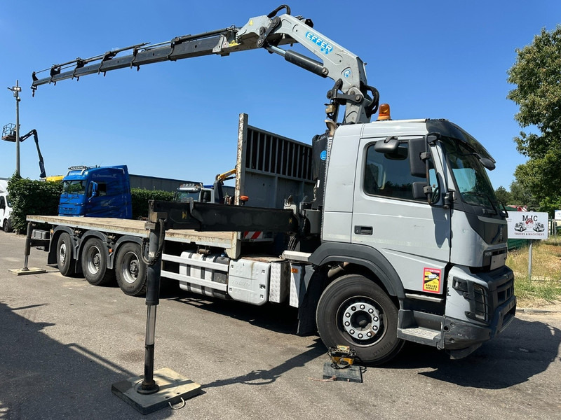 Volvo FMX 330 8x4 TRIDEM + CRANE EFFER 265 / 6S - PLATFORM 7m50 - EURO 6 - RADIO - *473.000km* - TÜV 05/2026 - BE TRUCK - Kranbil: bilde 1 Volvo FMX 330 8x4 TRIDEM + CRANE EFFER 265 / 6S - PLATFORM 7m50 - EURO 6 - RADIO - *473.000km* - TÜV 05/2026 - BE TRUCK - Kranbil: bilde 1