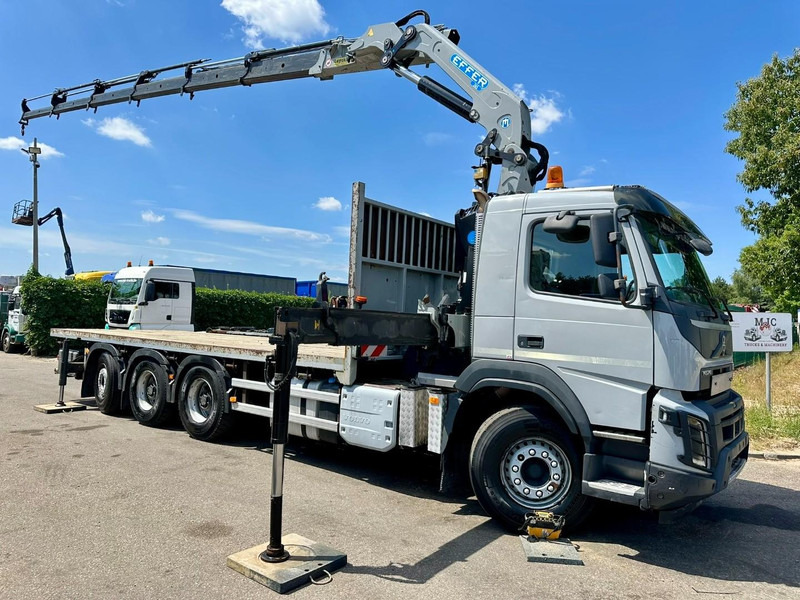 Volvo FMX 330 8x4 TRIDEM PRITSCHE + KRAN EFFER 265 / 6S - PLATFORM 7m50 - EURO 6 - RADIO - *473.000km* - TÜV 05/2026 - BE TRUCK - Planbil, Kranbil: bilde 2 Volvo FMX 330 8x4 TRIDEM PRITSCHE + KRAN EFFER 265 / 6S - PLATFORM 7m50 - EURO 6 - RADIO - *473.000km* - TÜV 05/2026 - BE TRUCK - Planbil, Kranbil: bilde 2