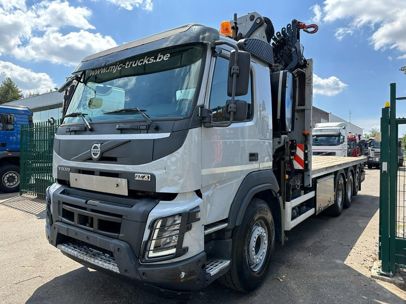 Volvo FMX 330 8x4 TRIDEM PRITSCHE + KRAN EFFER 265 / 6S - PLATFORM 7m50 - EURO 6 - RADIO - *473.000km* - TÜV 05/2026 - BE TRUCK - Planbil, Kranbil: bilde 4 Volvo FMX 330 8x4 TRIDEM PRITSCHE + KRAN EFFER 265 / 6S - PLATFORM 7m50 - EURO 6 - RADIO - *473.000km* - TÜV 05/2026 - BE TRUCK - Planbil, Kranbil: bilde 4
