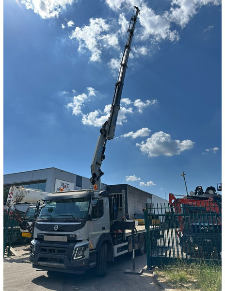 Planbil, Kranbil Volvo FMX 340 8x4 TRIDEM PRITSCHE + KRAN EFFER 265 / 6S - PLATFORM 7m50 - EURO 6 - RADIO - *473.000km* - BE TRUCK: bilde 17