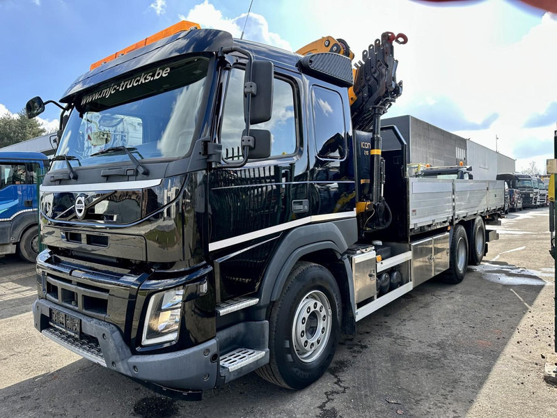 Volvo FMX 370 6x2 PLATFORM 6M35 + CRANE EFFER 215/6S -*127.000km* - LIFT AXLE - DOUBLE WHEELS - I SHIFT - EURO 6 - BE PAPERS - Kranbil: bilde 4 Volvo FMX 370 6x2 PLATFORM 6M35 + CRANE EFFER 215/6S -*127.000km* - LIFT AXLE - DOUBLE WHEELS - I SHIFT - EURO 6 - BE PAPERS - Kranbil: bilde 4
