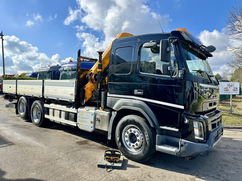 Volvo FMX 370 6x2 PRITSCHE 6M35 + KRAN EFFER 215/6S -*127.000km* - LIFT AXLE - DOUBLE WHEELS - I SHIFT - EURO 6 - BE PAPERS - Planbil, Kranbil: bilde 1 Volvo FMX 370 6x2 PRITSCHE 6M35 + KRAN EFFER 215/6S -*127.000km* - LIFT AXLE - DOUBLE WHEELS - I SHIFT - EURO 6 - BE PAPERS - Planbil, Kranbil: bilde 1