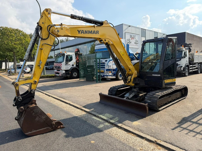 Yanmar VIO 80 8T - EXTRA HYDR F - 2013h - BLADE - A/C - QUICKHITCH - CE - BE MACHINE - Minigraver: bilde 2 Yanmar VIO 80 8T - EXTRA HYDR F - 2013h - BLADE - A/C - QUICKHITCH - CE - BE MACHINE - Minigraver: bilde 2