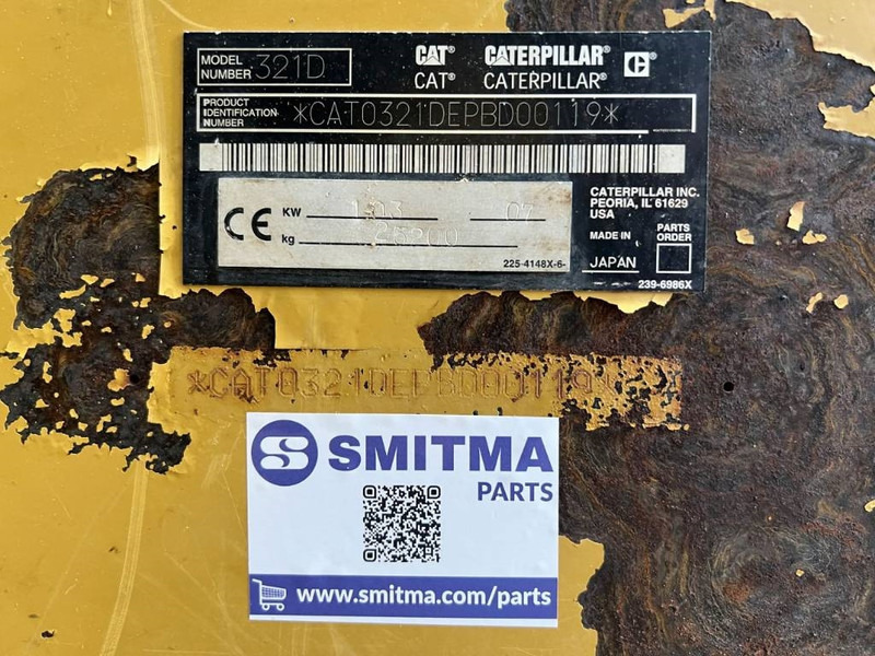 Cat 321D LCR - Beltegraver: bilde 3 Cat 321D LCR - Beltegraver: bilde 3