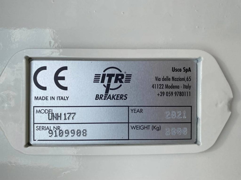 ITR UNH177 - Hydraulisk hammer for Bygg og anlegg: bilde 3 ITR UNH177 - Hydraulisk hammer for Bygg og anlegg: bilde 3