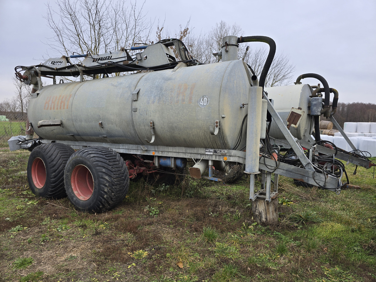 BRIRI Behalterbau VTTW140 - Gjødselvogn: bilde 1 BRIRI Behalterbau VTTW140 - Gjødselvogn: bilde 1