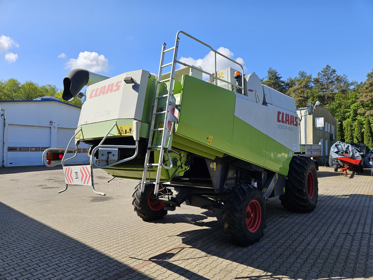 Skurtresker Claas Lexion 480: bilde 6 Skurtresker Claas Lexion 480: bilde 6