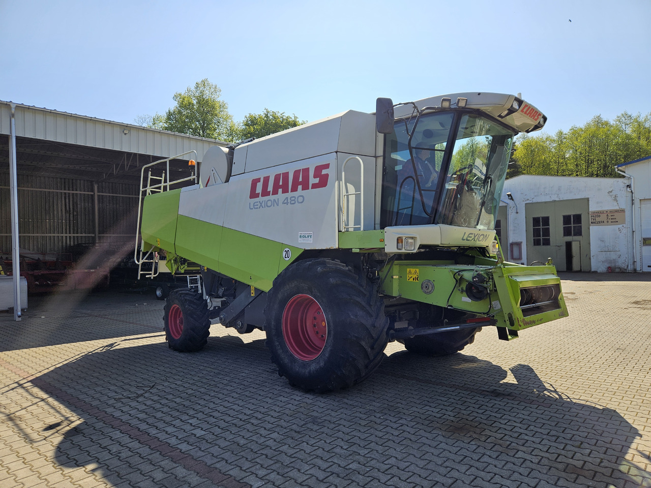 Claas Lexion 480 - Skurtresker: bilde 1 Claas Lexion 480 - Skurtresker: bilde 1