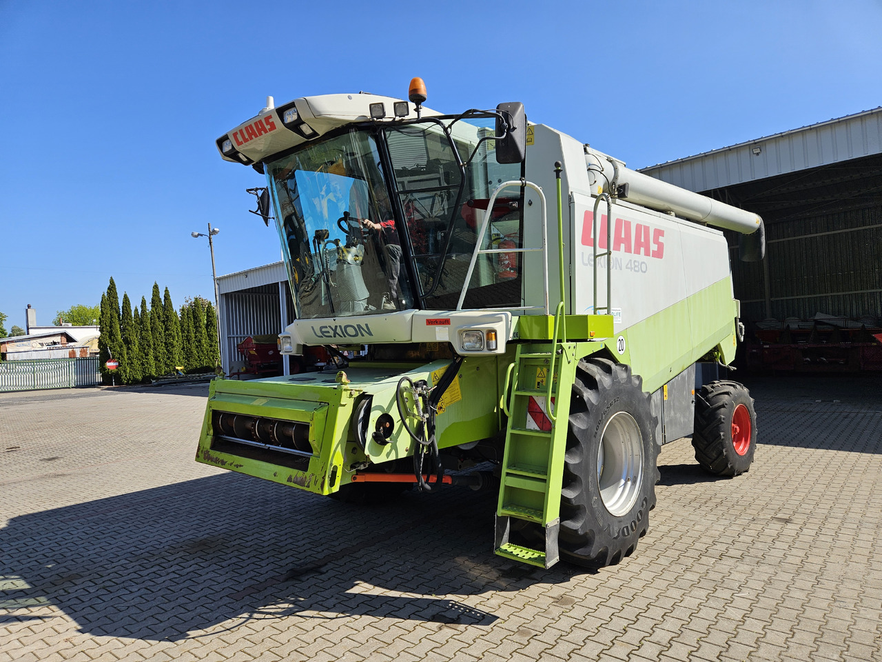 Claas Lexion 480 - Skurtresker: bilde 1 Claas Lexion 480 - Skurtresker: bilde 1