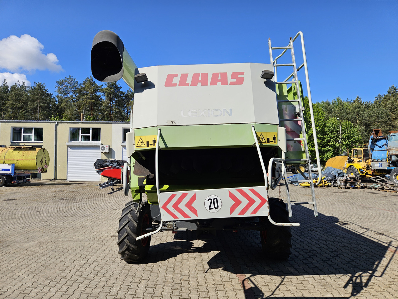Claas Lexion 480 - Skurtresker: bilde 5 Claas Lexion 480 - Skurtresker: bilde 5