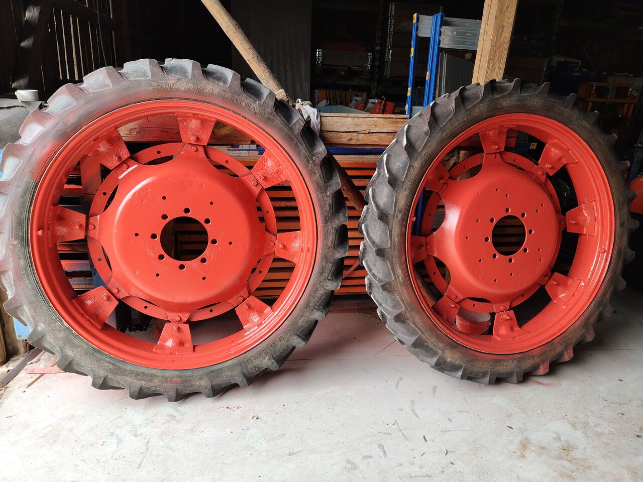Kleber, Taurus 11.2 R32 (270/95 R32), 9.5 R48 - Komplett hjul for Landbruksteknikk: bilde 2 Kleber, Taurus 11.2 R32 (270/95 R32), 9.5 R48 - Komplett hjul for Landbruksteknikk: bilde 2