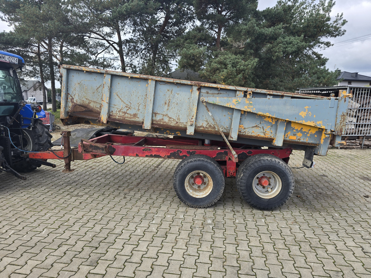 Landbruk tippvogn MORE MASKINER T-041/k hardox: bilde 6