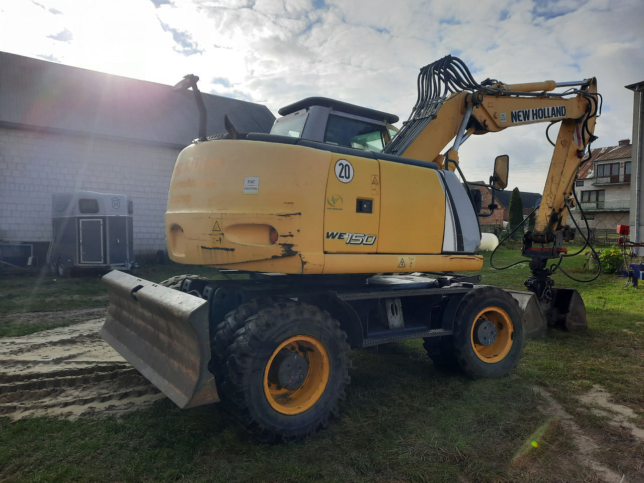 NEW HOLLAND WE150C - Hjulgraver: bilde 5 NEW HOLLAND WE150C - Hjulgraver: bilde 5