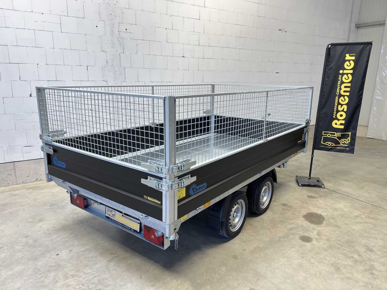 CHEVAL LIBERTE DEBON PW3.3E Black Gitter Dreiseitenkipper - Tipphenger: bilde 4 CHEVAL LIBERTE DEBON PW3.3E Black Gitter Dreiseitenkipper - Tipphenger: bilde 4