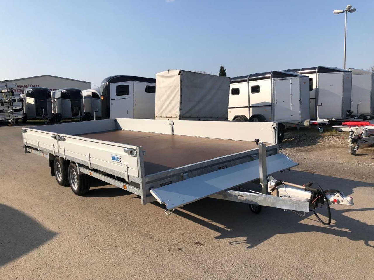 HULCO Medax-2 3500 Hochlader - Planhenger/ Flathenger: bilde 3 HULCO Medax-2 3500 Hochlader - Planhenger/ Flathenger: bilde 3