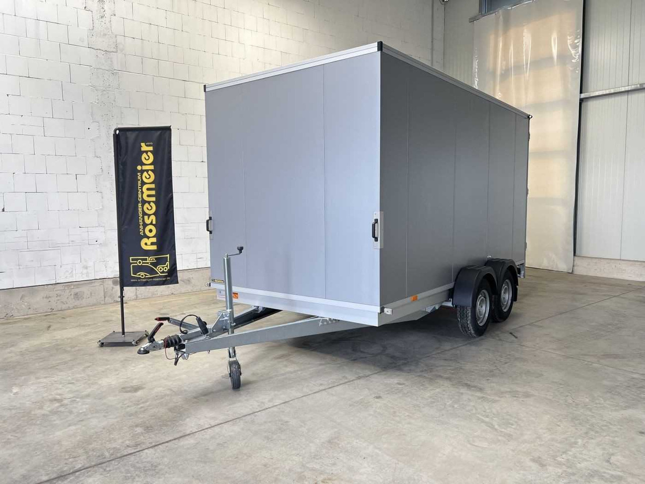 Ny Skaphenger VEZEKO TK D 27.40 Flügeltüren+Seitenk Kofferanhänger Promotionanhänger: bilde 29