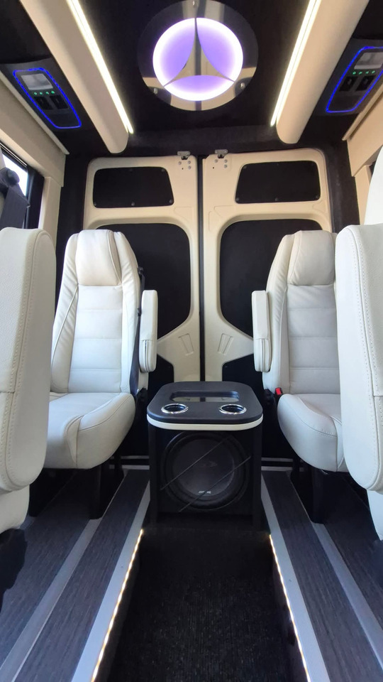 Minibuss, Persontransport MERCEDES-BENZ Sprinter 519 4x4 high and low drive: bilde 12