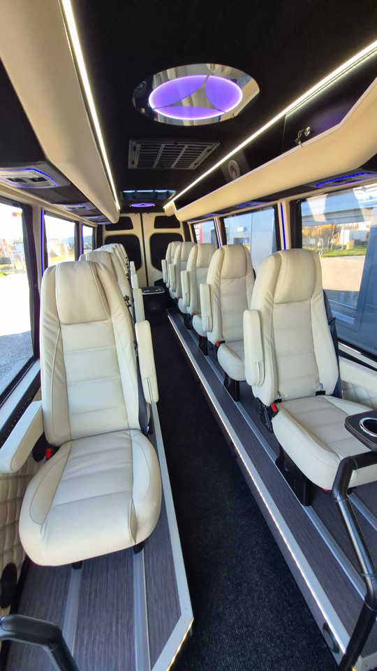 Minibuss, Persontransport MERCEDES-BENZ Sprinter 519 4x4 high and low drive: bilde 11