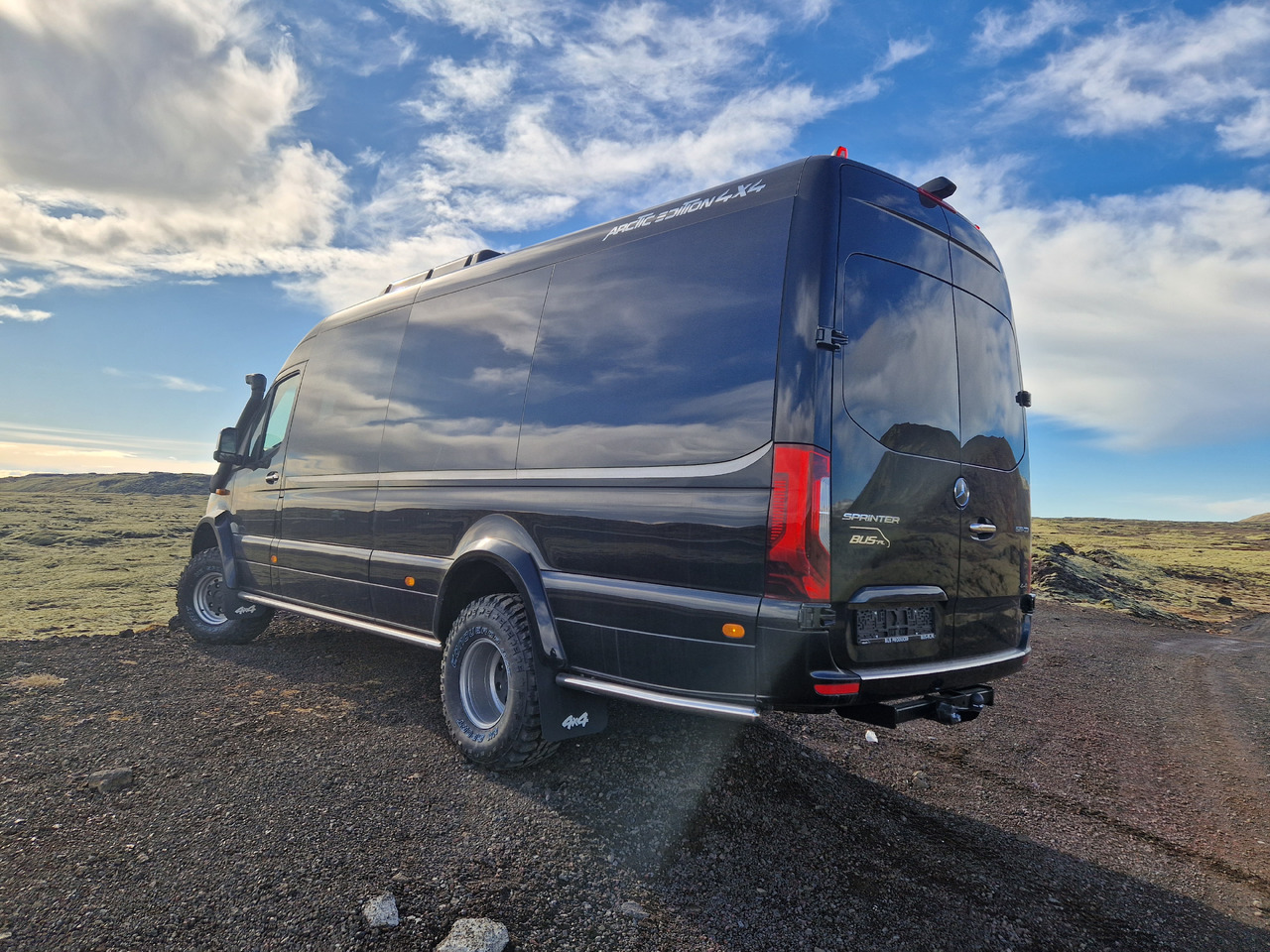 Ny Minibuss, Persontransport MERCEDES-BENZ Sprinter 519 4x4 high and low drive: bilde 6