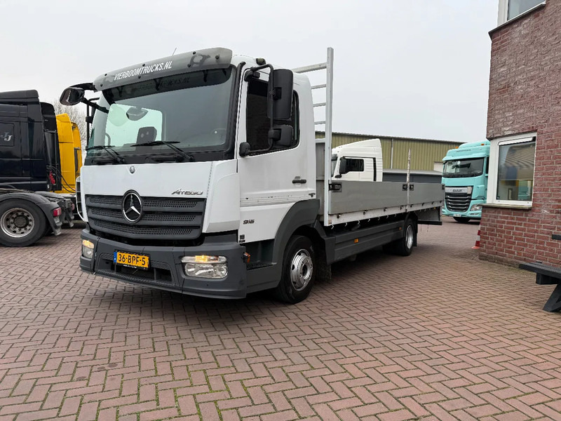 Mercedes-Benz Atego Atego 916 met 6.2m open laadbak / 3e zit / airco / mileu zone proof / 2020!!!! - Planbil: bilde 2 Mercedes-Benz Atego Atego 916 met 6.2m open laadbak / 3e zit / airco / mileu zone proof / 2020!!!! - Planbil: bilde 2