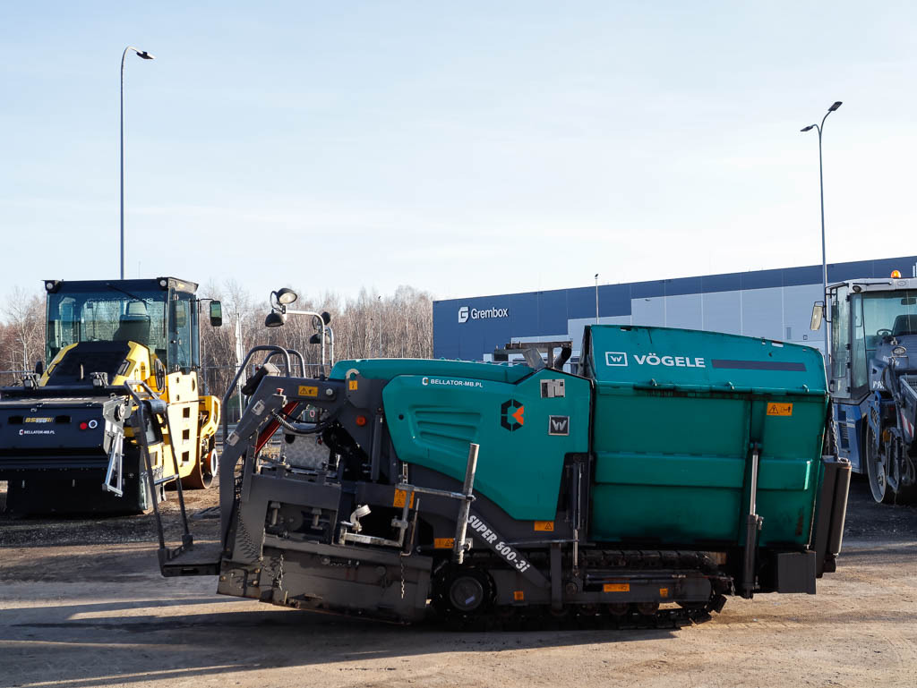 VÖGELE SUPER 800-3i - Asfaltutlegger: bilde 5 VÖGELE SUPER 800-3i - Asfaltutlegger: bilde 5