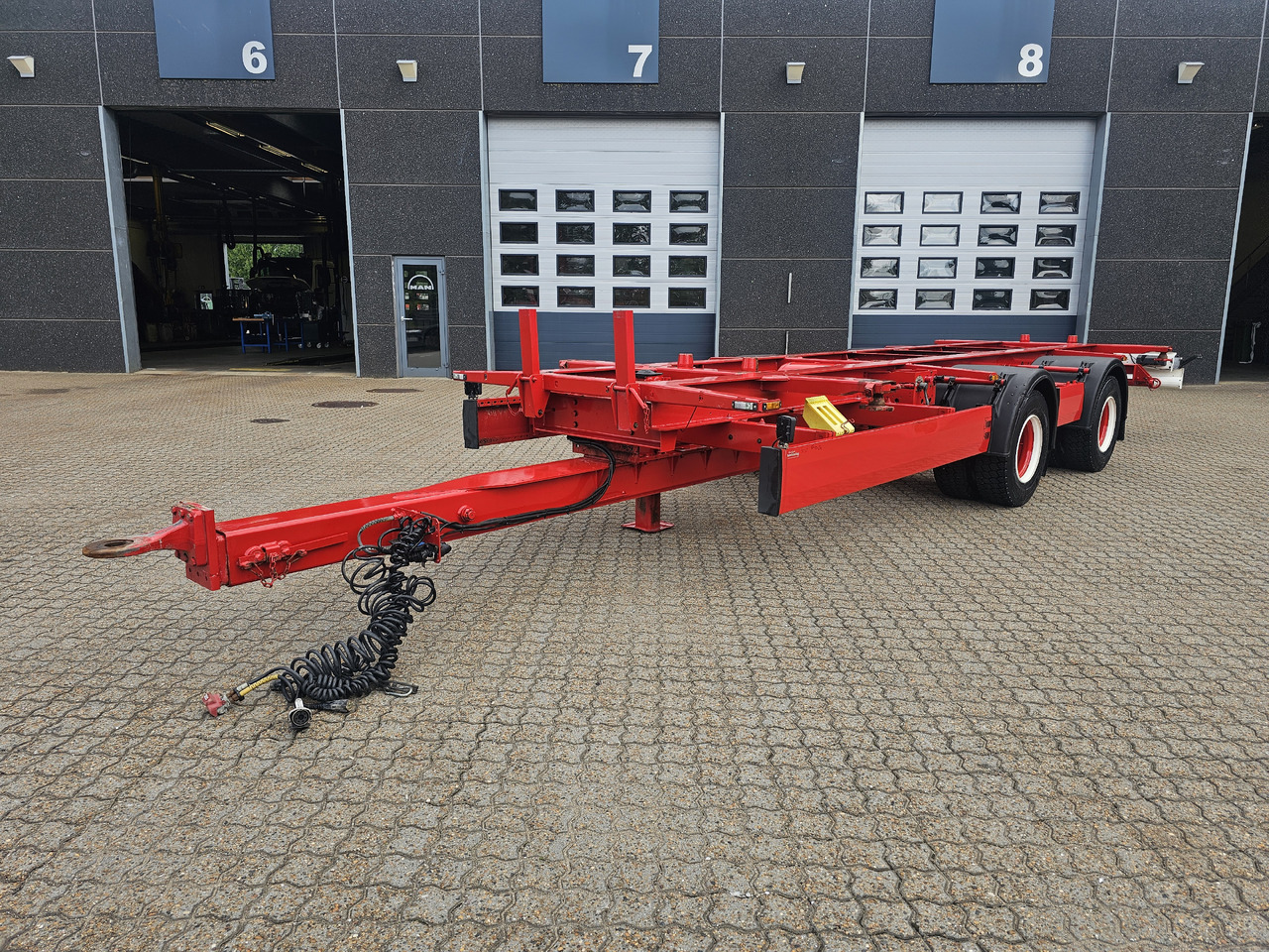 Krone 2 Aksl. Kærre - Container-transport/ Vekselflak tilhenger: bilde 1 Krone 2 Aksl. Kærre - Container-transport/ Vekselflak tilhenger: bilde 1