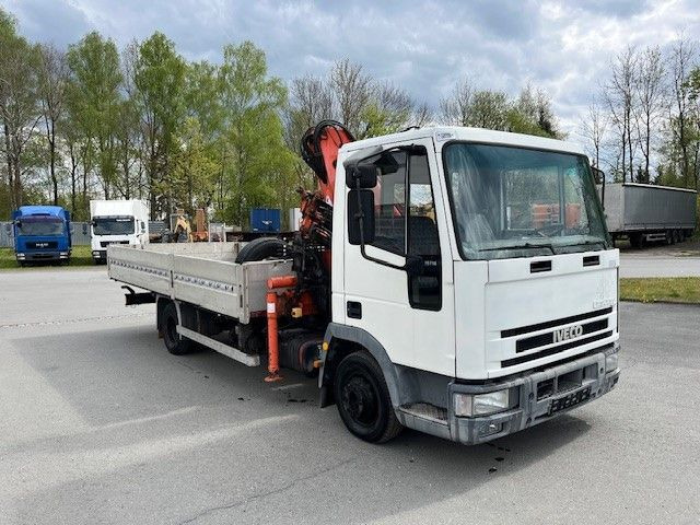 Iveco ML 75 E Pritsche mit Atlas Ladekran 60.1 - Varebil med plan: bilde 4 Iveco ML 75 E Pritsche mit Atlas Ladekran 60.1 - Varebil med plan: bilde 4
