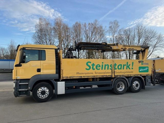 MAN TGS 26.400 Baustoff LKW mit Ladekran Atlas 210.2 MAN TGS 26.400 Baustoff LKW mit Ladekran Atlas 210.2 - Kranbil, Planbil: bilde 3 MAN TGS 26.400 Baustoff LKW mit Ladekran Atlas 210.2 MAN TGS 26.400 Baustoff LKW mit Ladekran Atlas 210.2 - Kranbil, Planbil: bilde 3
