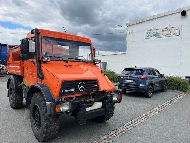 Mercedes-Benz Unimog 418/10 Winterdienst2000 - Tippbil: bilde 5 Mercedes-Benz Unimog 418/10 Winterdienst2000 - Tippbil: bilde 5