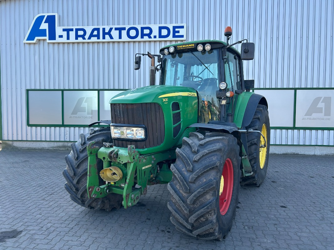 John Deere 7430 PREMIUM - Traktor: bilde 1 John Deere 7430 PREMIUM - Traktor: bilde 1