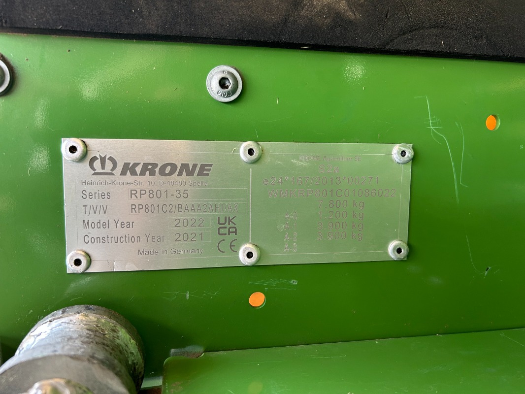 Krone Comprima CV 150 XC PLUS - Grasutstyr: bilde 4 Krone Comprima CV 150 XC PLUS - Grasutstyr: bilde 4